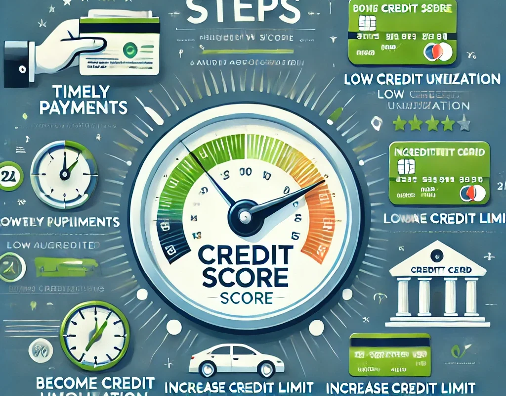 Steps to build credit score quickly and responsibly